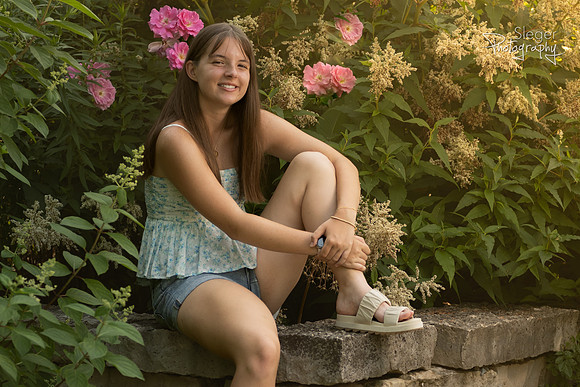 Green Bay Botanical Garden Senior Pictures
