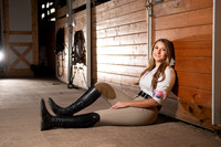 Green Bay De Pere Girl Horse Senior Portraits