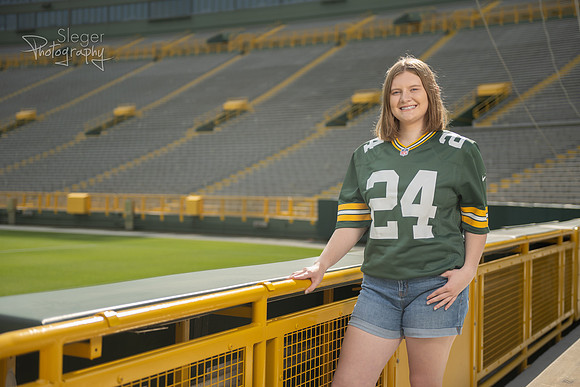 Green Bay Packers Senior Portraits