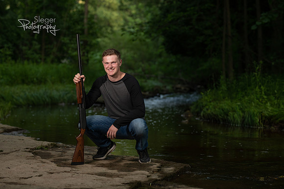 Hunting Senior Portraits