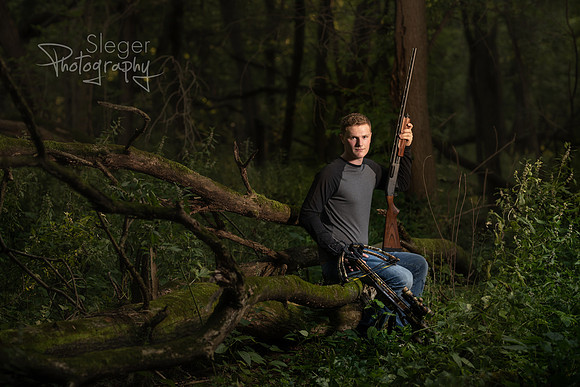 Hunting Senior Portraits