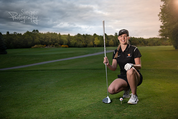 Golf Senior Portraits