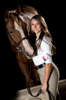 Green Bay De Pere Girl Horse Senior Portraits