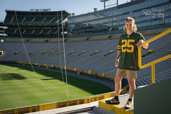 Green Bay Packers Senior Pictures