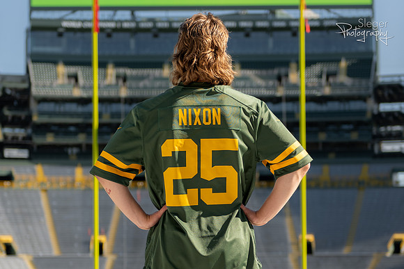 Green Bay Packers Senior Pictures