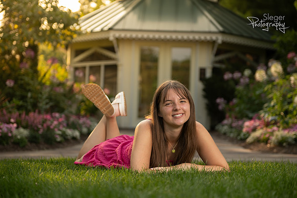 Green Bay Botanical Garden Senior Pictures