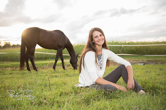 Pulaski Horse Senior Pictures