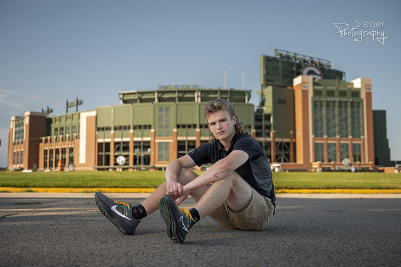 Green Bay Packers Senior Pictures